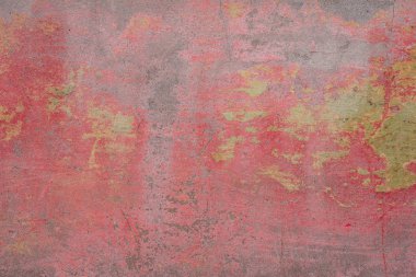 Doku, duvar, beton, arka plan olarak kullanılabilir. Çizik ve çatlaklarla dolu bir duvar parçası.