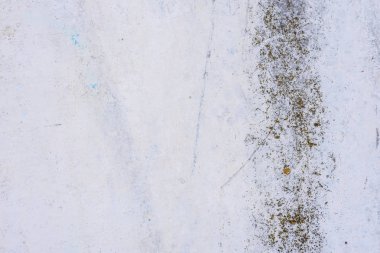 Doku, duvar, beton, arka plan olarak kullanılabilir. Çizik ve çatlaklarla dolu bir duvar parçası.