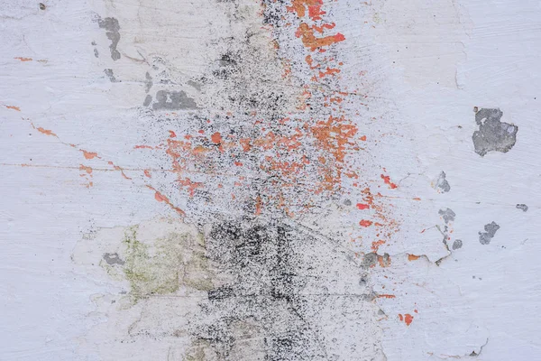 Doku, duvar, beton, arka plan olarak kullanılabilir. Çizik ve çatlaklarla dolu bir duvar parçası.