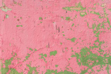 Doku, duvar, beton, arka plan olarak kullanılabilir. Çizik ve çatlaklarla dolu bir duvar parçası.