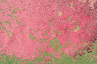 Doku, duvar, beton, arka plan olarak kullanılabilir. Çizik ve çatlaklarla dolu bir duvar parçası.