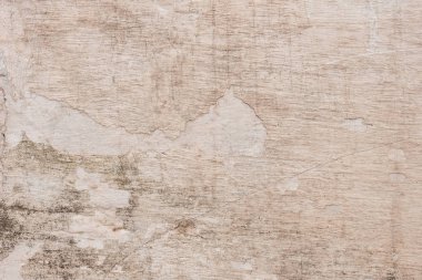 Doku, duvar, beton, arka plan olarak kullanılabilir. Çizik ve çatlaklarla dolu bir duvar parçası.