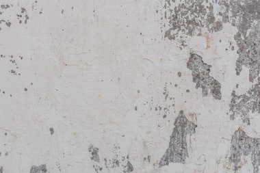Doku, duvar, beton, arka plan olarak kullanılabilir. Çizik ve çatlaklarla dolu bir duvar parçası.