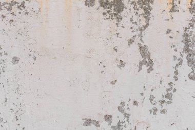 Doku, duvar, beton, arka plan olarak kullanılabilir. Çizik ve çatlaklarla dolu bir duvar parçası.
