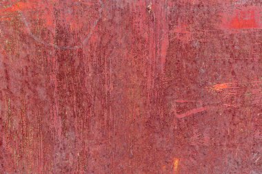 Arkaplan olarak kullanılabilecek çizik ve çatlaklarla metal doku