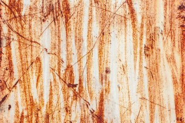 Arkaplan olarak kullanılabilecek çizik ve çatlaklarla metal doku