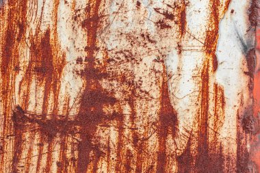 Arkaplan olarak kullanılabilecek çizik ve çatlaklarla metal doku