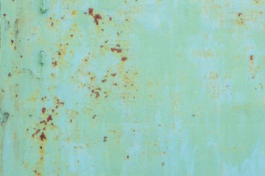 Arkaplan olarak kullanılabilecek çizik ve çatlaklarla metal doku