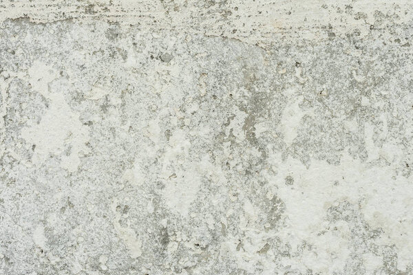 Текстура, стена, бетон, его можно использовать в качестве фона. Фрагмент стены с царапинами и трещинами