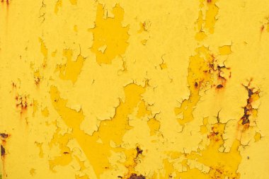 Arkaplan olarak kullanılabilecek çizik ve çatlaklarla metal doku