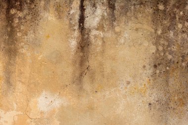 Doku, duvar, beton, arka plan olarak kullanılabilir. Çizik ve çatlaklarla dolu bir duvar parçası.