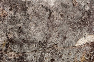 Doku, duvar, beton, arka plan olarak kullanılabilir. Çizik ve çatlaklarla dolu bir duvar parçası.