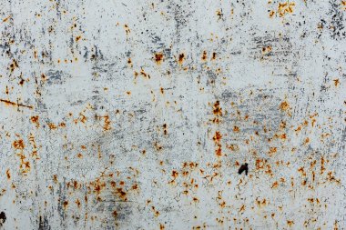 Arkaplan olarak kullanılabilecek çizik ve çatlaklarla metal doku