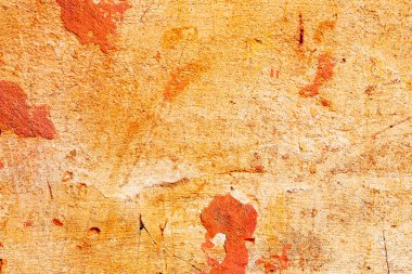 Çatlakları ve çizikleri olan beton bir duvarın dokusu arka plan olarak kullanılabilir.