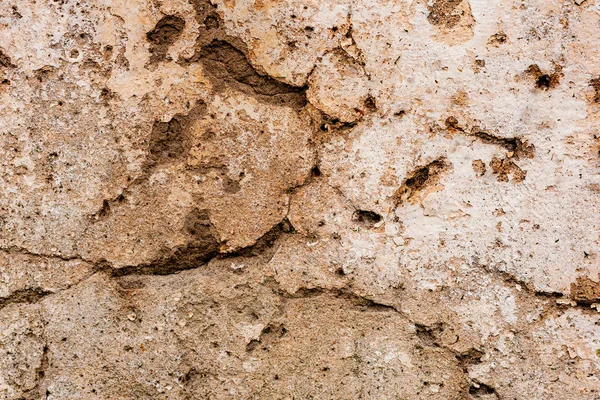 Textura Una Pared Ladrillo Con Grietas Arañazos Que Puede Utilizar — Foto de Stock