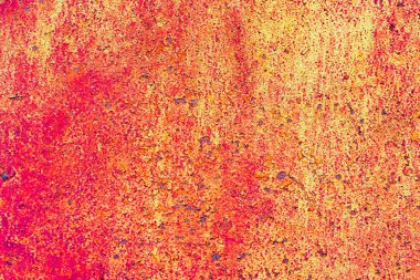 Arkaplan olarak kullanılabilecek çizik ve çatlaklarla metal doku