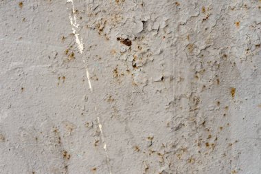 Arkaplan olarak kullanılabilecek çizik ve çatlaklarla metal doku