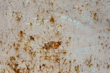 Arkaplan olarak kullanılabilecek çizik ve çatlaklarla metal doku