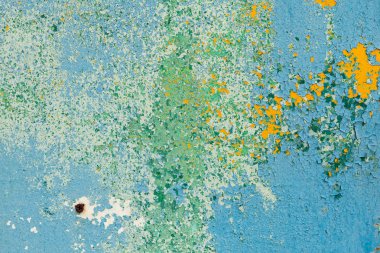 Arkaplan olarak kullanılabilecek çizik ve çatlaklarla metal doku