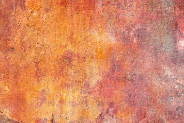 Çatlakları ve çizikleri olan beton bir duvarın dokusu arka plan olarak kullanılabilir.