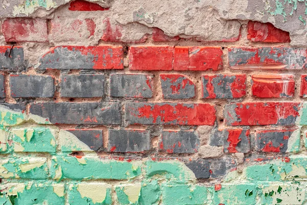 Texture Brick Wall Cracks Scratches Which Can Used Background Stock Photo