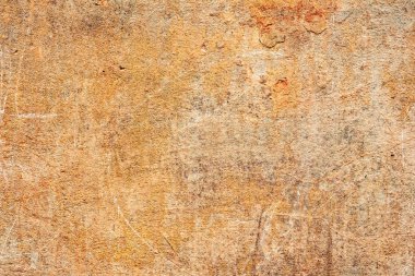 Çatlakları ve çizikleri olan beton bir duvarın dokusu arka plan olarak kullanılabilir.