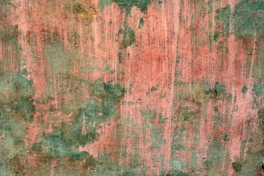 Çatlakları ve çizikleri olan beton bir duvarın dokusu arka plan olarak kullanılabilir.