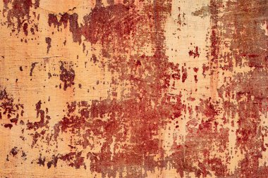 Çatlakları ve çizikleri olan beton bir duvarın dokusu arka plan olarak kullanılabilir.