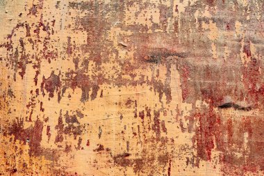 Çatlakları ve çizikleri olan beton bir duvarın dokusu arka plan olarak kullanılabilir.