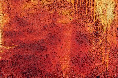 Arkaplan olarak kullanılabilecek çizik ve çatlaklarla metal doku