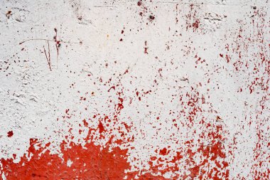 Arkaplan olarak kullanılabilecek çizik ve çatlaklarla metal doku