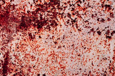 Arkaplan olarak kullanılabilecek çizik ve çatlaklarla metal doku