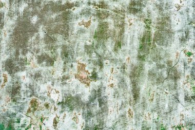 Çatlakları ve çizikleri olan beton bir duvarın dokusu arka plan olarak kullanılabilir.