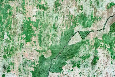 Çatlakları ve çizikleri olan beton bir duvarın dokusu arka plan olarak kullanılabilir.