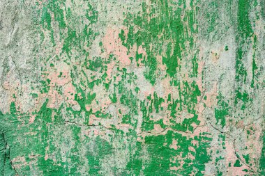 Çatlakları ve çizikleri olan beton bir duvarın dokusu arka plan olarak kullanılabilir.