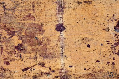 Çatlakları ve çizikleri olan beton bir duvarın dokusu arka plan olarak kullanılabilir.