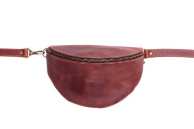 Güzel zarif ve lüks moda deri kadın çanta beyaz arka plan izole. Beyaz arka plan izole moda çanta çanta