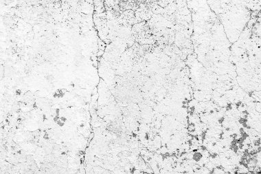 Çatlakları ve çizikleri olan beton bir duvarın dokusu arka plan olarak kullanılabilir.