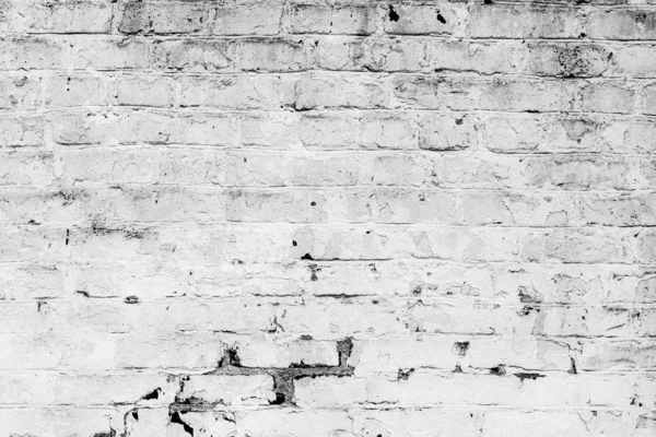 Текстура Кирпичной Стены Трещинами Царапинами Которые Могут Использованы Качестве Фона — стоковое фото