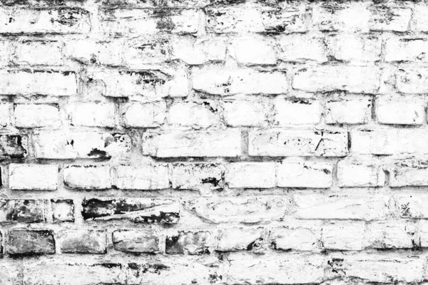 Texture Brick Wall Cracks Scratches Which Can Used Background — Stock Photo, Image