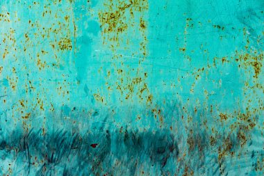 Arkaplan olarak kullanılabilecek çizik ve çatlaklarla metal doku