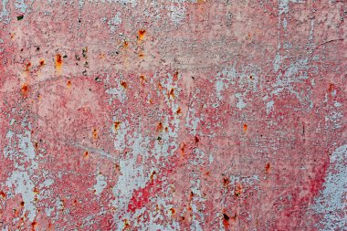 Arkaplan olarak kullanılabilecek çizik ve çatlaklarla metal doku