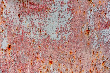 Arkaplan olarak kullanılabilecek çizik ve çatlaklarla metal doku