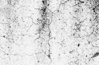 Çatlakları ve çizikleri olan beton bir duvarın dokusu arka plan olarak kullanılabilir.