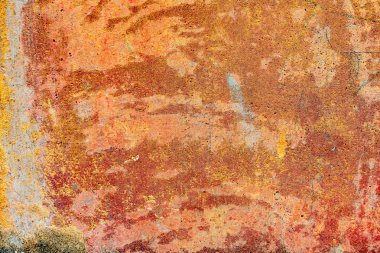 Çatlakları ve çizikleri olan beton bir duvarın dokusu arka plan olarak kullanılabilir.