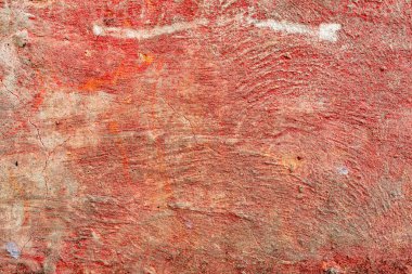 Çatlakları ve çizikleri olan beton bir duvarın dokusu arka plan olarak kullanılabilir.