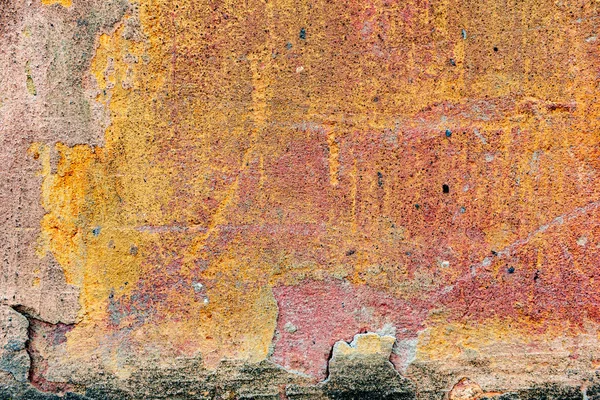 Textura Uma Parede Concreto Com Fendas Arranhões Que Podem Usar — Fotografia de Stock