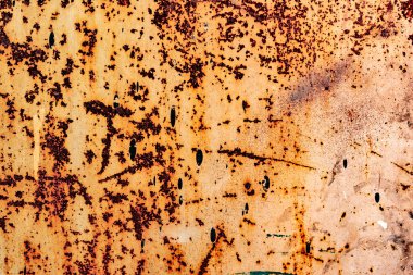 Arkaplan olarak kullanılabilecek çizik ve çatlaklarla metal doku