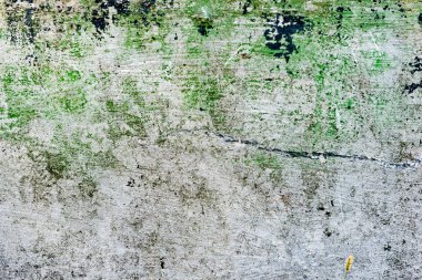 Çatlakları ve çizikleri olan beton bir duvarın dokusu arka plan olarak kullanılabilir.