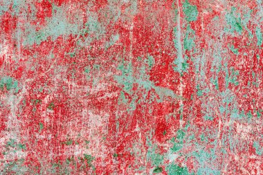 Çatlakları ve çizikleri olan beton bir duvarın dokusu arka plan olarak kullanılabilir.